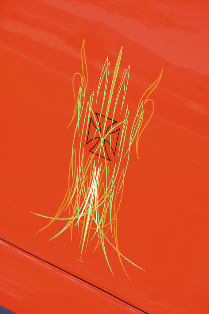 Detail of Chevrolet Handyman custom 1956 by Simon Clay