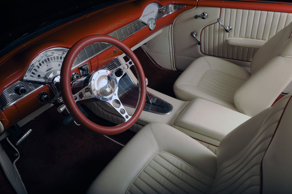 Detail of Chevrolet Handyman custom 1956 by Simon Clay