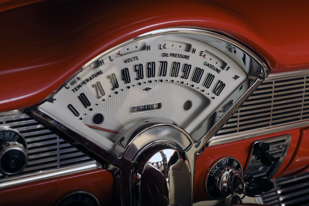 Detail of Chevrolet Handyman custom 1956 by Simon Clay