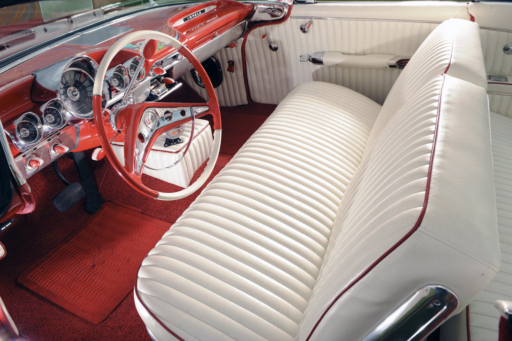 Detail of Chevrolet Impala Bubble top 1959 by Simon Clay