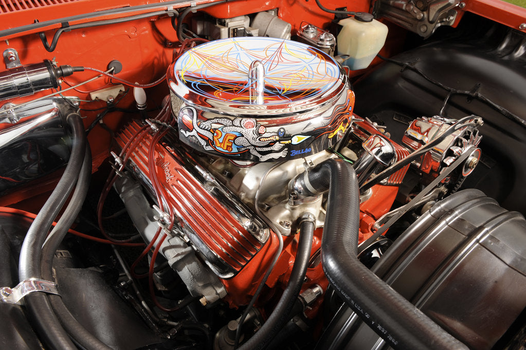 Detail of Chevrolet Impala Bubble top 1959 by Simon Clay