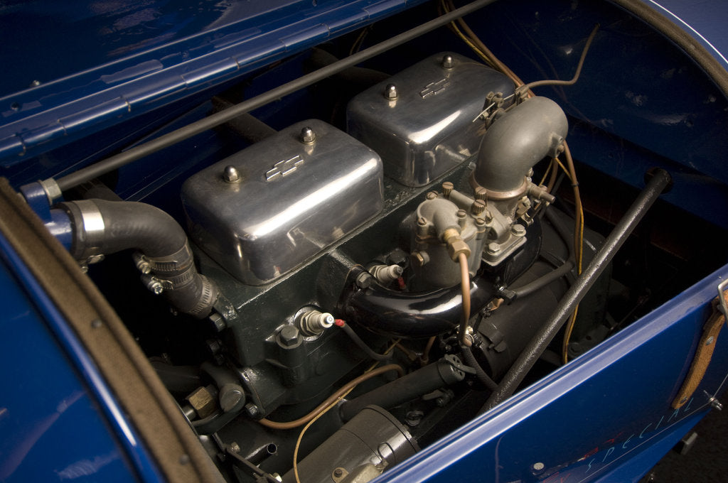 Detail of Chevrolet race special 1913 by Simon Clay