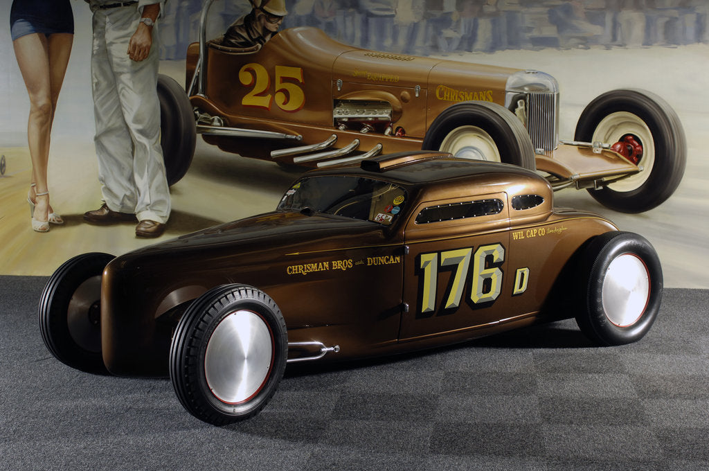 Detail of Chrisman Bonneville coupe 331 1951 by Simon Clay