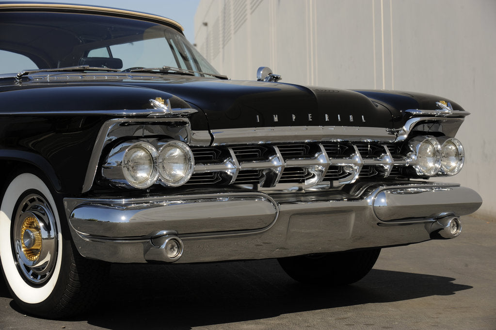 Detail of Chrysler Imperial convertible 1959 by Simon Clay