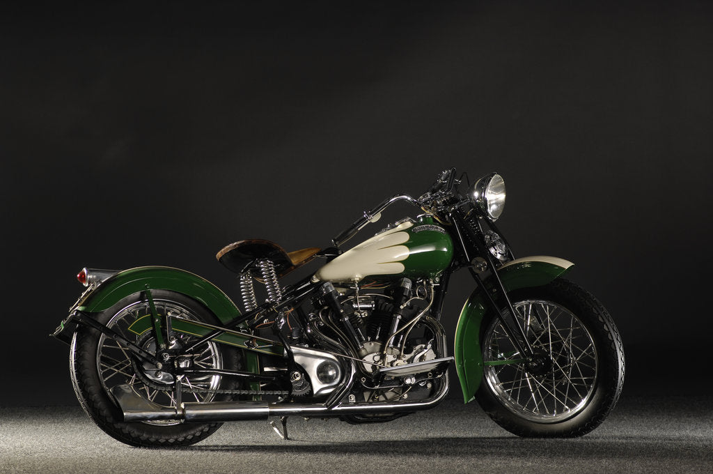 Detail of Crocker big tank V twin 1937 by Simon Clay