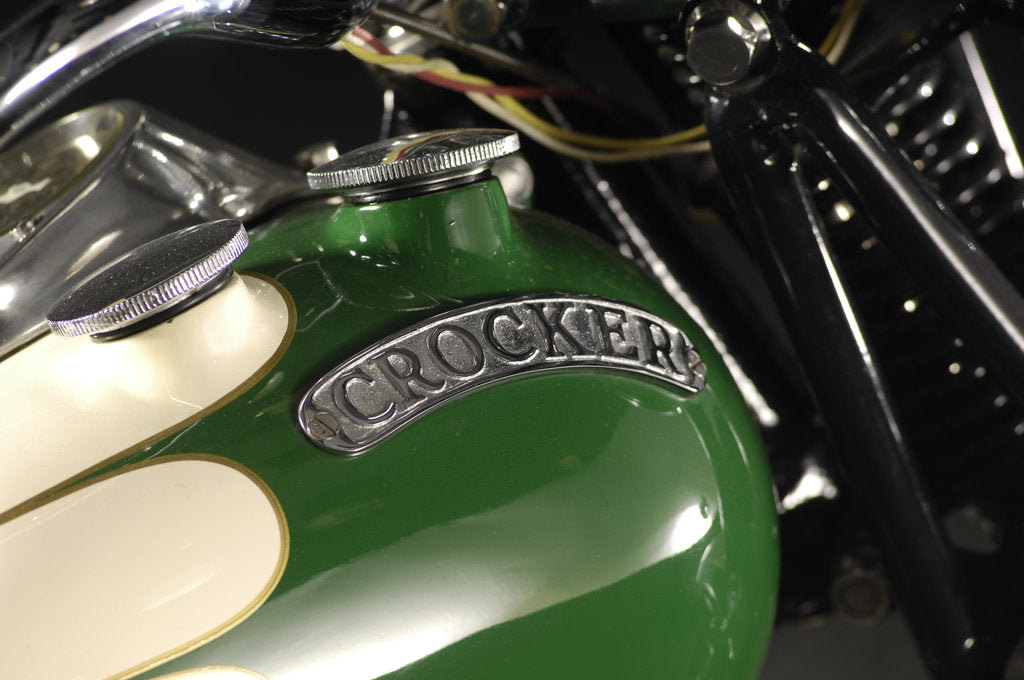 Detail of Crocker big tank V twin 1937 by Simon Clay