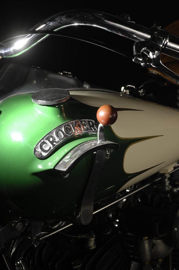 Detail of Crocker big tank V twin 1937 by Simon Clay