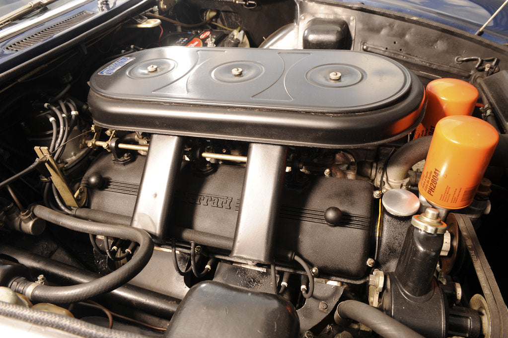 Detail of Ferrari 365 gt 1968 by Simon Clay