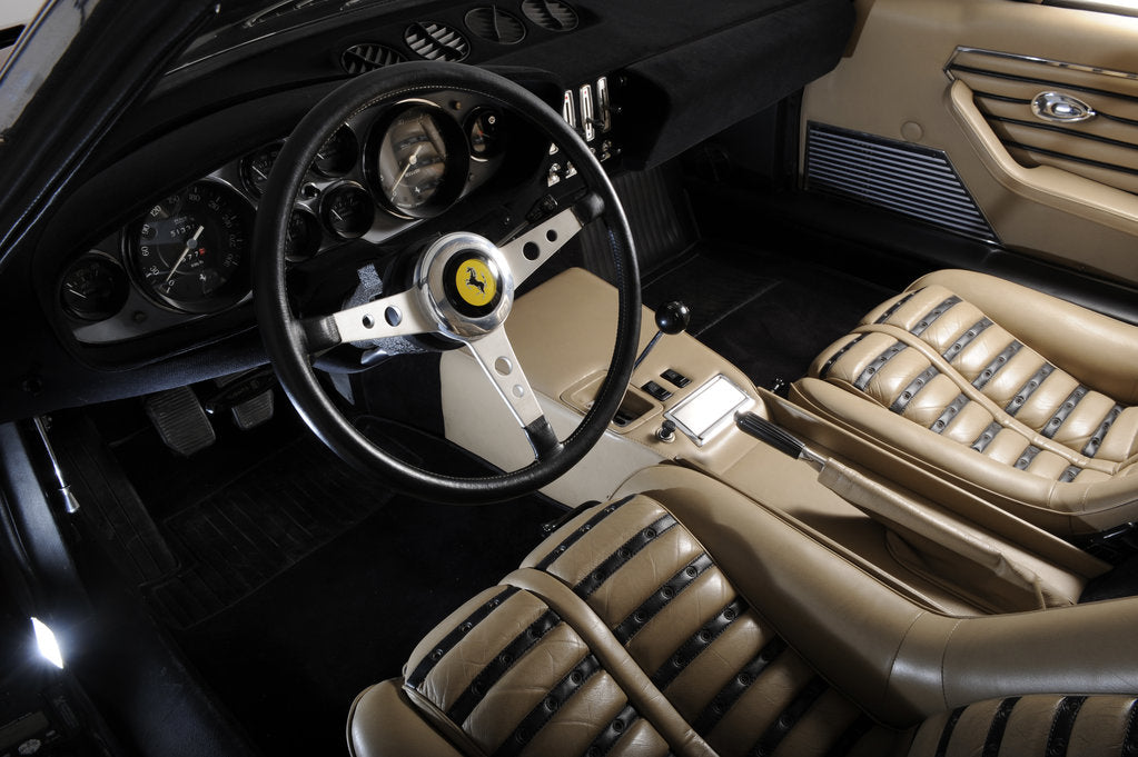 Detail of Ferrari 365 GTB 1972 by Simon Clay