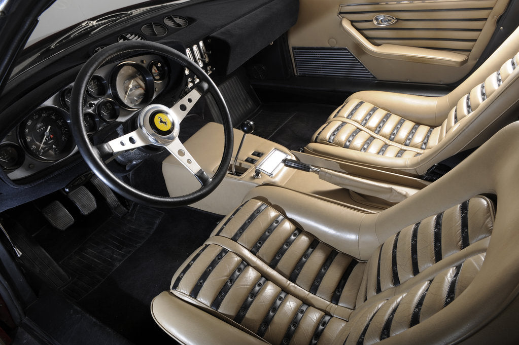 Detail of Ferrari 365 GTB 1972 by Simon Clay