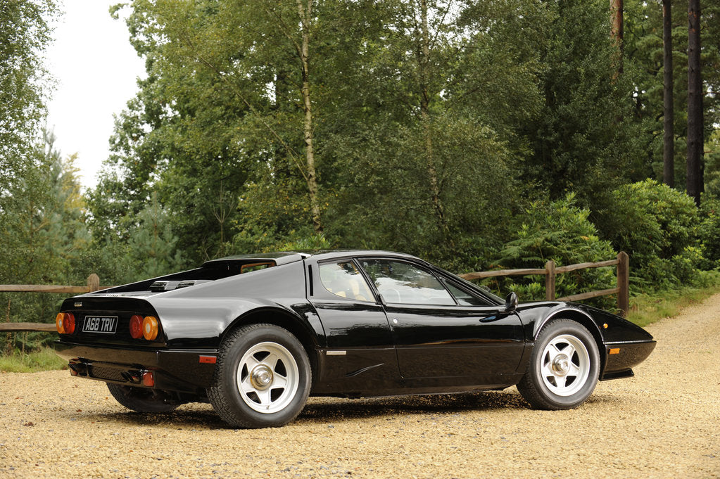 Detail of Ferrari 512i Berlinetta Boxer 1981 by Simon Clay