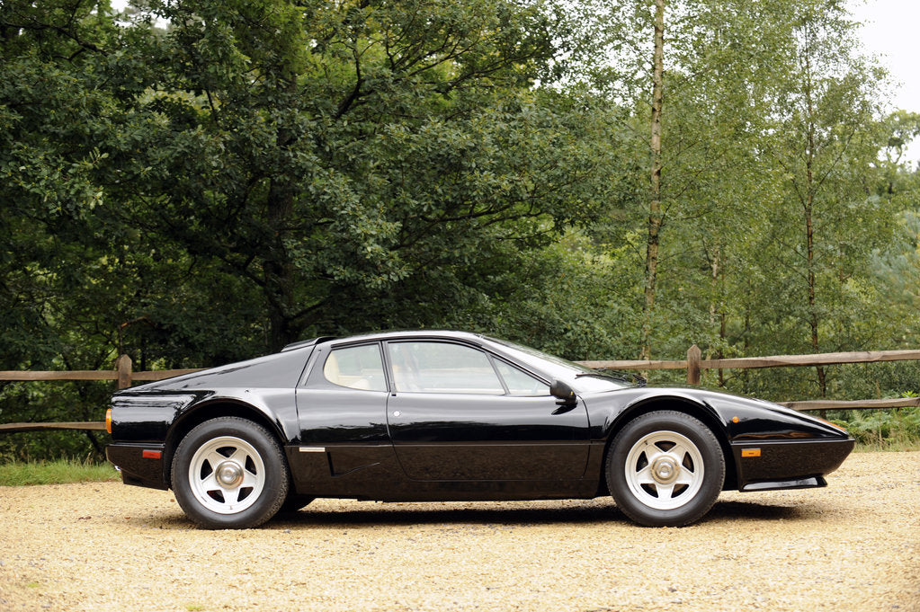 Detail of Ferrari 512i Berlinetta Boxer 1981 by Simon Clay