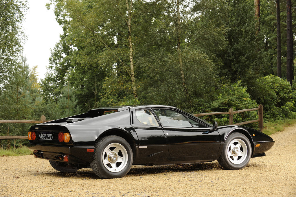 Detail of Ferrari 512i Berlinetta Boxer 1981 by Simon Clay