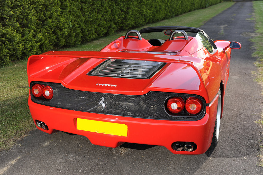 Detail of Ferrari F50 1996 by Simon Clay