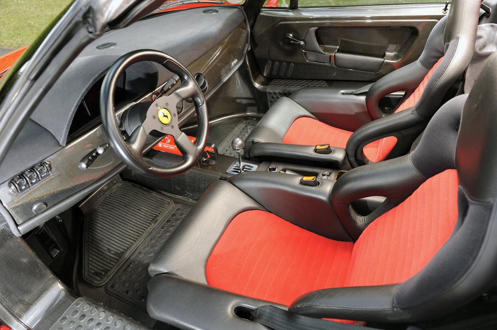 Detail of Ferrari F50 1996 by Simon Clay