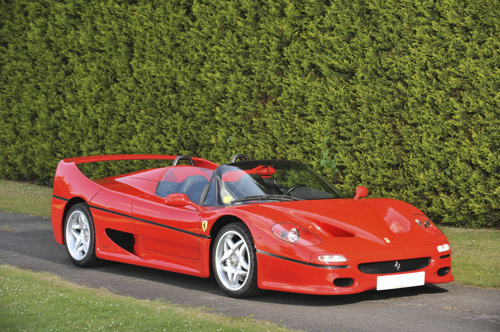 Detail of Ferrari F50 1996 by Simon Clay