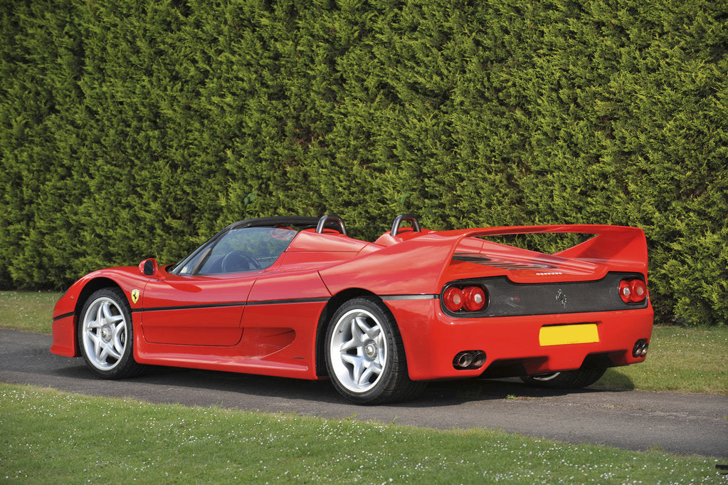 Detail of Ferrari F50 1996 by Simon Clay