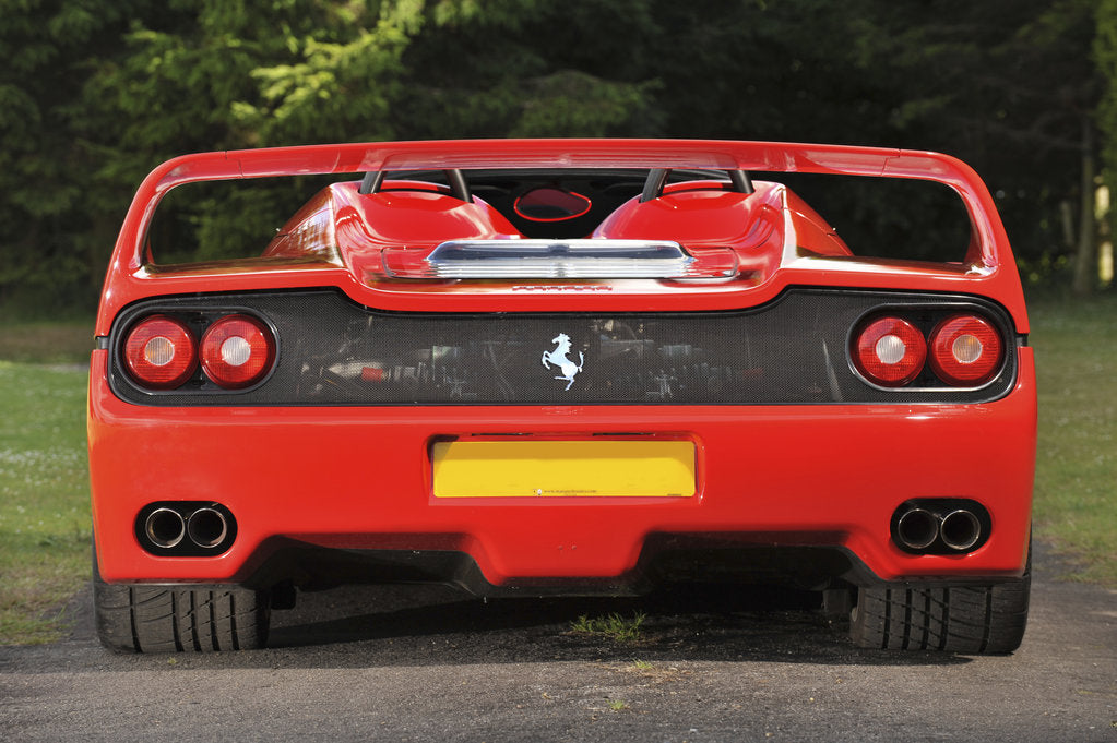 Detail of Ferrari F50 1996 by Simon Clay