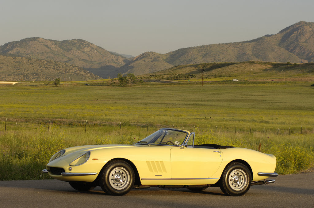 Detail of Ferrari Nart Spyder 1967 by Simon Clay