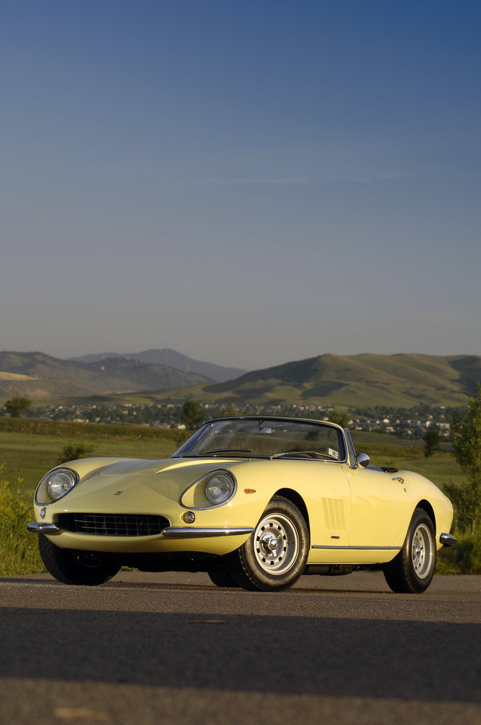 Detail of Ferrari Nart Spyder 1967 by Simon Clay