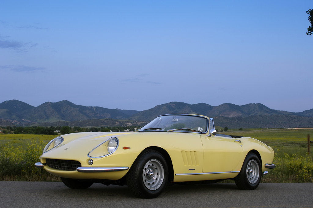 Detail of Ferrari Nart Spyder 1967 by Simon Clay