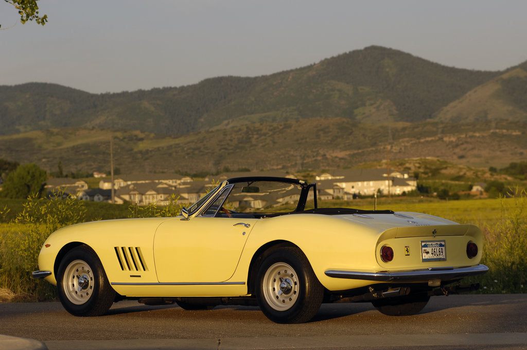 Detail of Ferrari Nart Spyder 1967 by Simon Clay