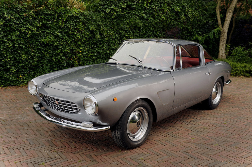 Detail of Fiat 1600s split window 1963 by Simon Clay