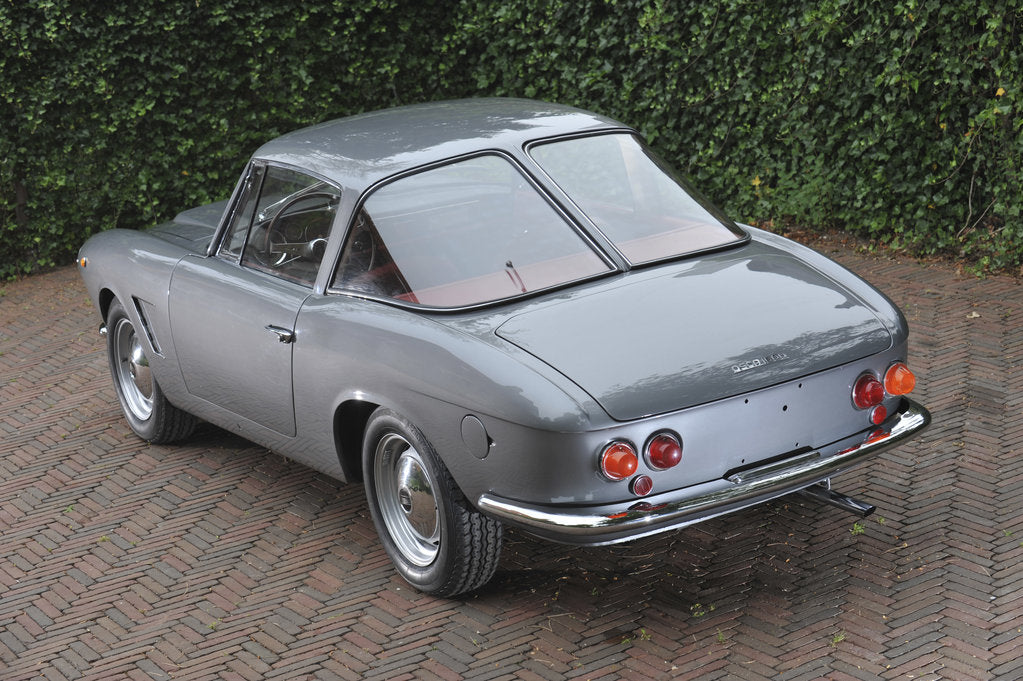 Detail of Fiat 1600s split window 1963 by Simon Clay