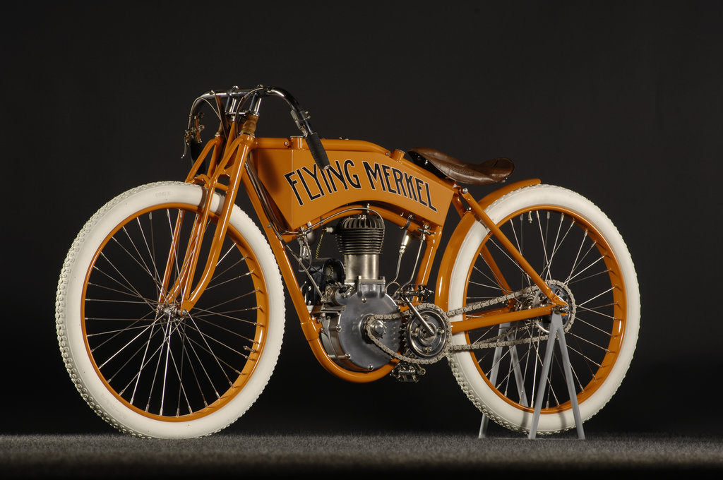 Detail of Flying Merkel 1911 by Simon Clay
