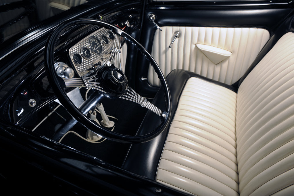 Detail of Ford 3 Window Coupe 1932 by Simon Clay