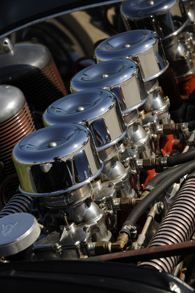 Detail of Ford Burning Desire Roadster 1927 by Simon Clay