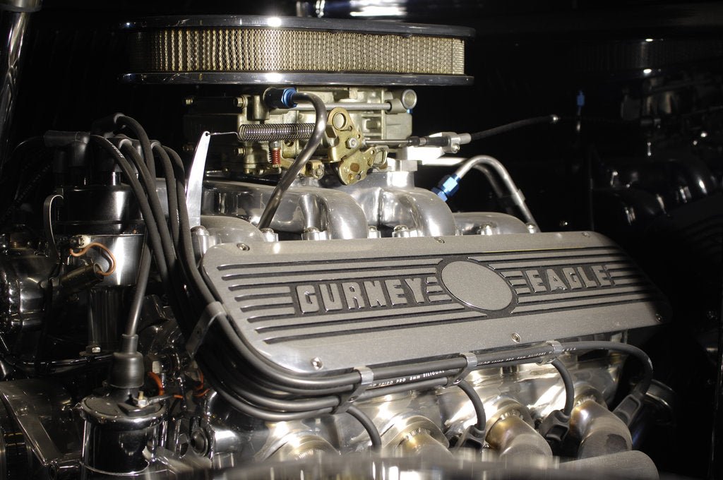 Detail of Ford Coupe Custom 1934 by Simon Clay