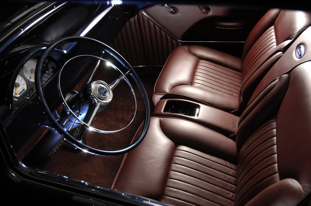 Detail of Ford f 100 custom truck 1956 by Simon Clay