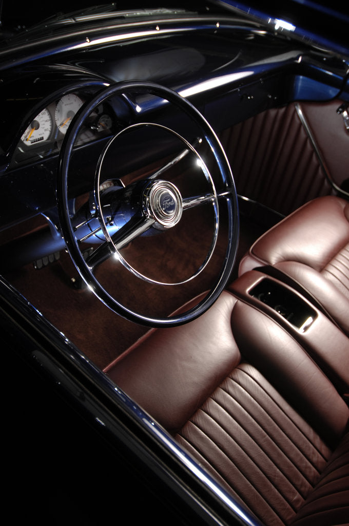 Detail of Ford f 100 custom truck 1956 by Simon Clay