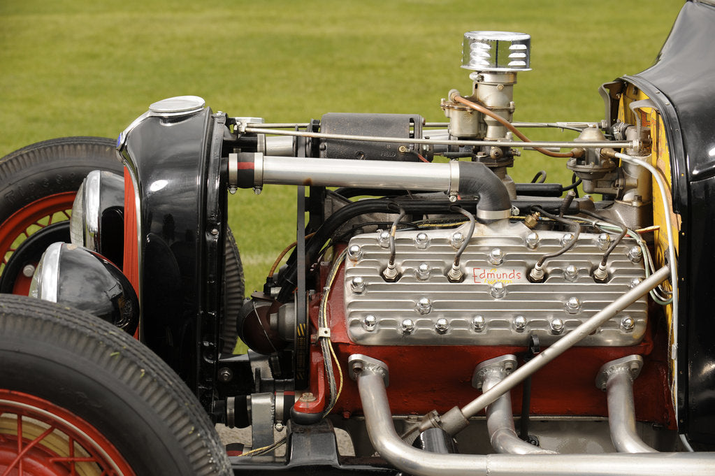 Detail of Ford racer 1925 by Simon Clay