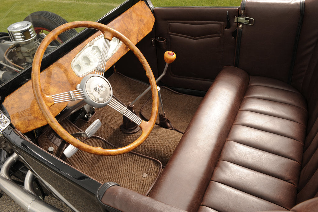 Detail of Ford racer 1925 by Simon Clay