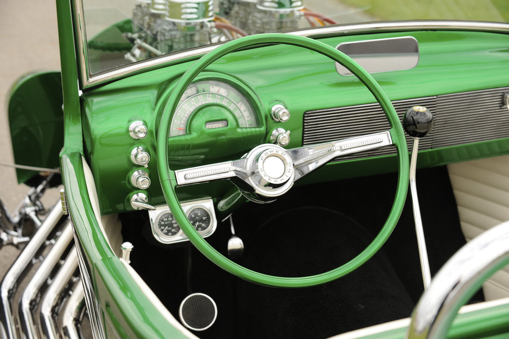 Detail of Ford Roadster Custom 1929 by Simon Clay