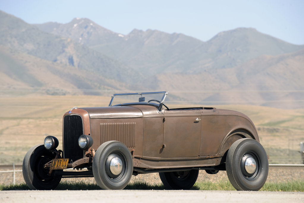Detail of Ford Rodriguez Roadster Custom 1932 by Simon Clay