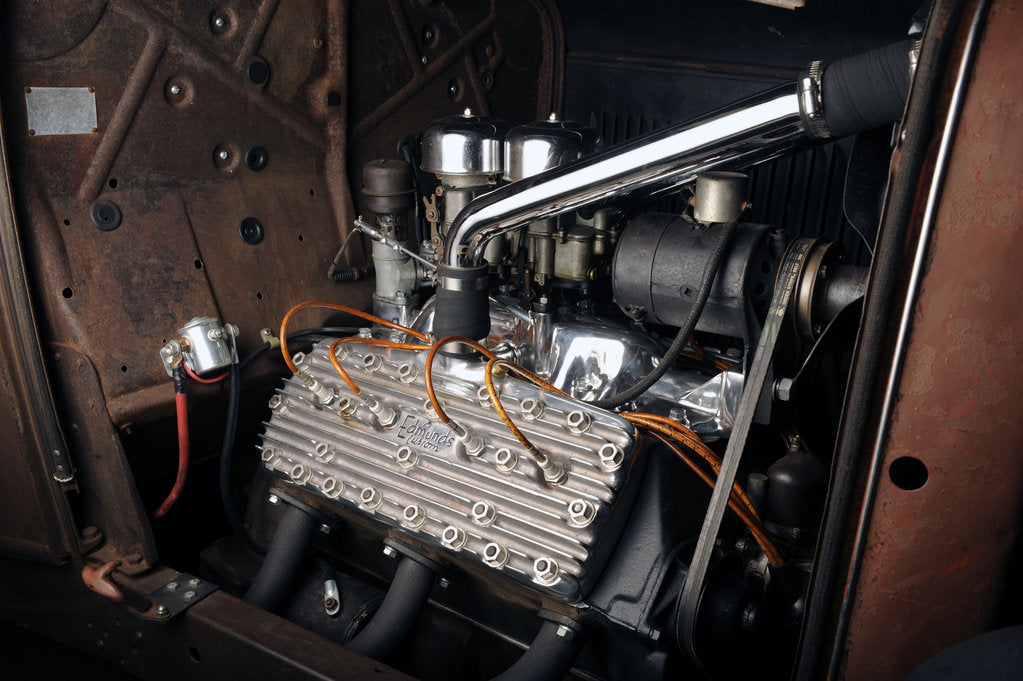 Detail of Ford Rodriguez Roadster Custom 1932 by Simon Clay