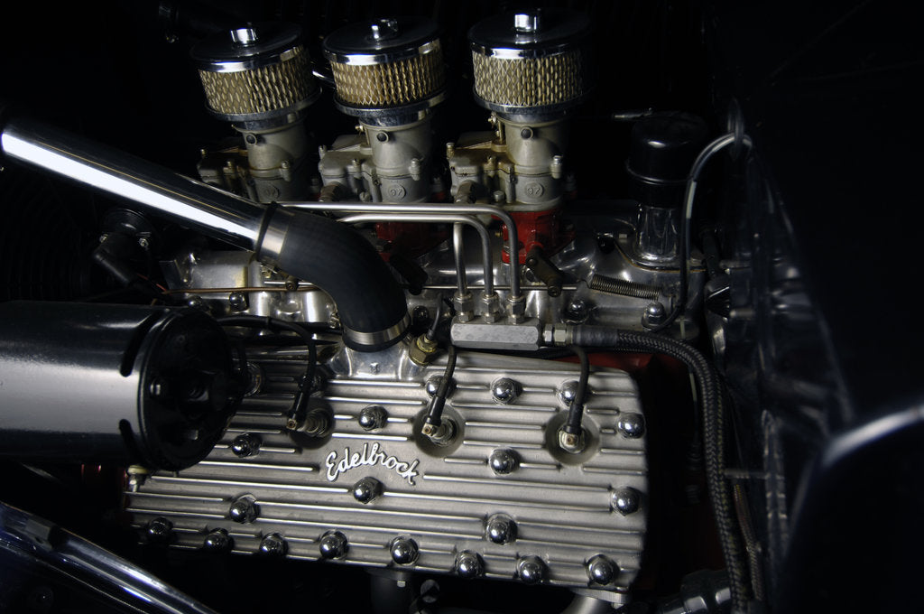 Detail of Ford Sedan custom 1934 by Simon Clay