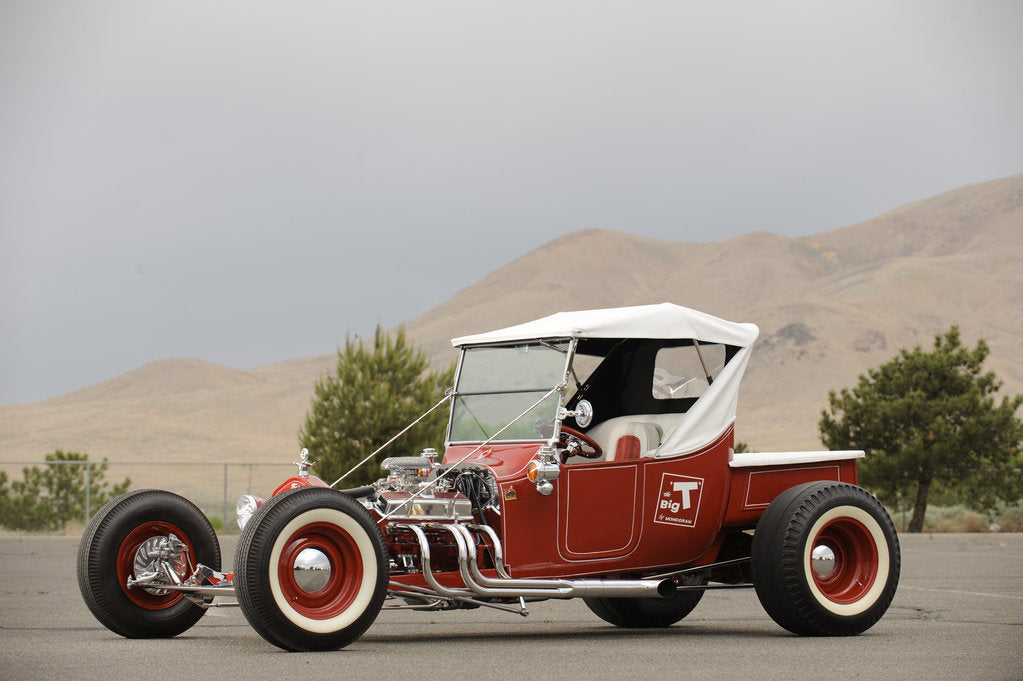Detail of Ford the big t show Custom rod 1923 by Simon Clay