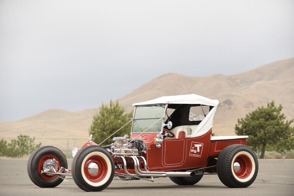 Detail of Ford the big t show Custom rod 1923 by Simon Clay