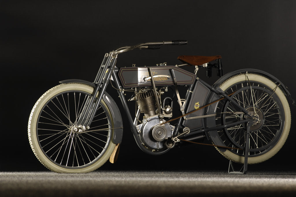 Detail of Harley Davidson model X8A 1912 by Simon Clay