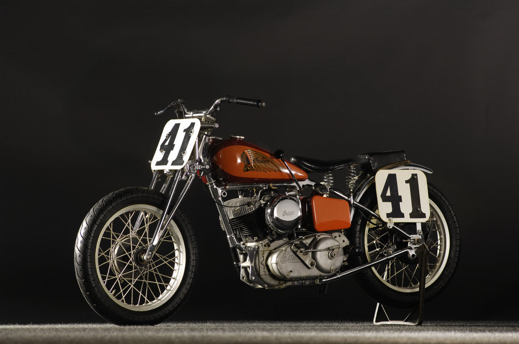 Detail of Indian Model 648  Big Base 1948 by Simon Clay