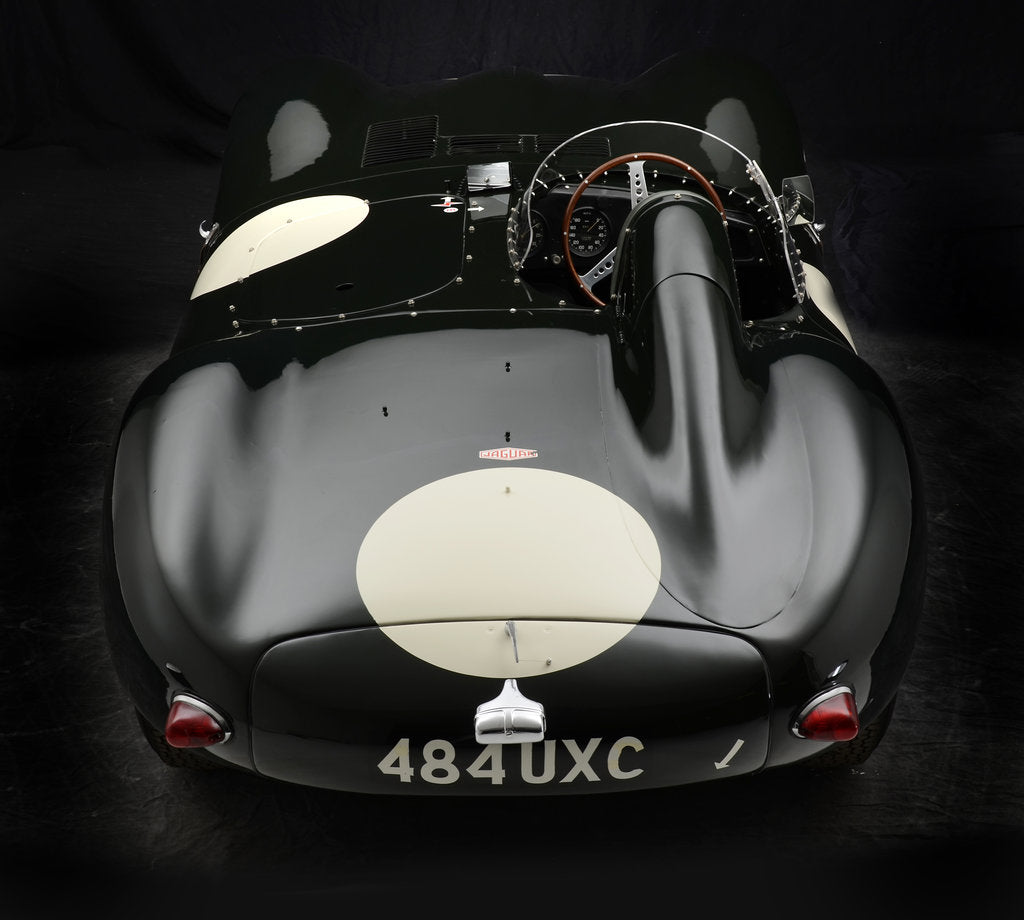 Detail of Jaguar D type 1956 by Simon Clay