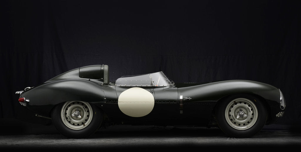 Detail of Jaguar D type 1956 by Simon Clay