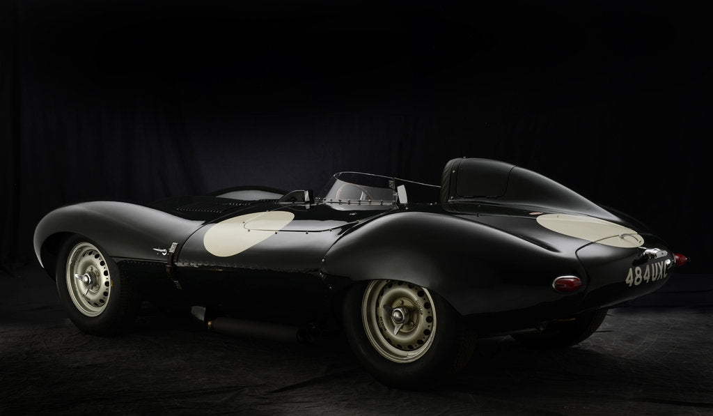 Detail of Jaguar D type 1956 by Simon Clay