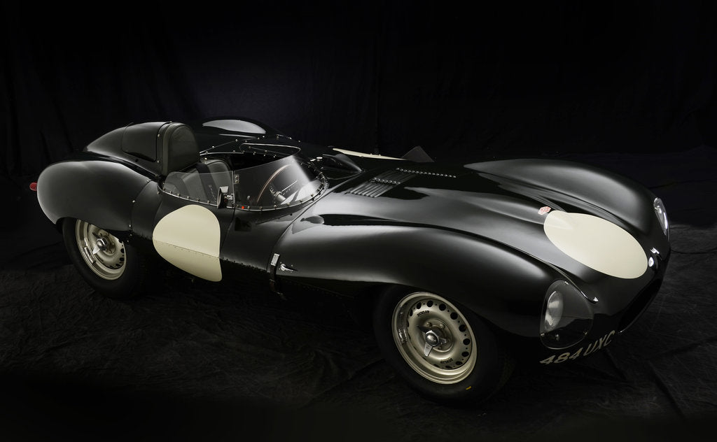 Detail of Jaguar D type 1956 by Simon Clay