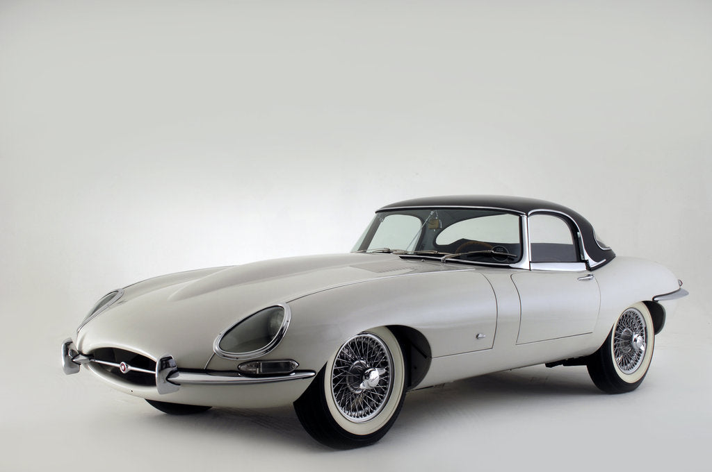 Detail of Jaguar E type 1961 by Simon Clay