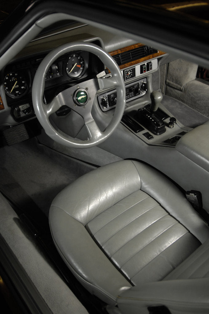 Detail of Jaguar XJS with Porsche 944 wheel arches 1976 by Simon Clay